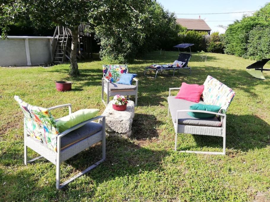Chambre Privee Calme,Campagne,Etape,Deplacement Pro,Abri Moto Velo,Parking Vaux-sur-Vienne Exterior photo